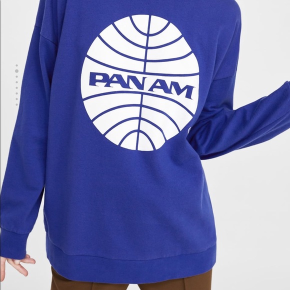 zara panam sweatshirt